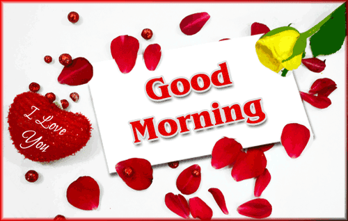 good morning wishes gif