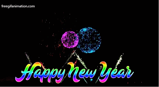 Happy New Year 2024 GIF. Get The Best New Year Animated GIF by Funimada.