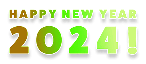 happy  new year 2024 gif