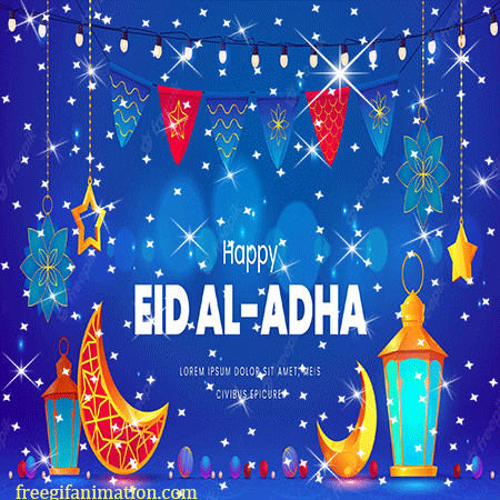 happy eid ul adha animation gif